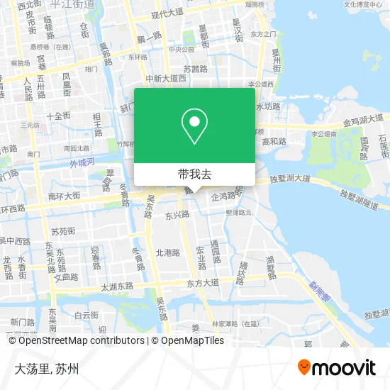 大荡里地图
