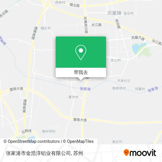 张家港市金浩淳铝业有限公司地图