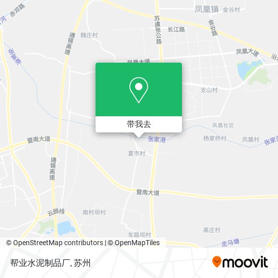 帮业水泥制品厂地图