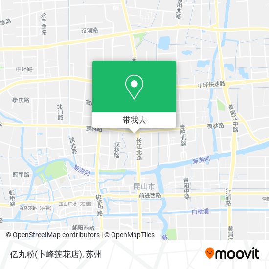 亿丸粉(卜峰莲花店)地图