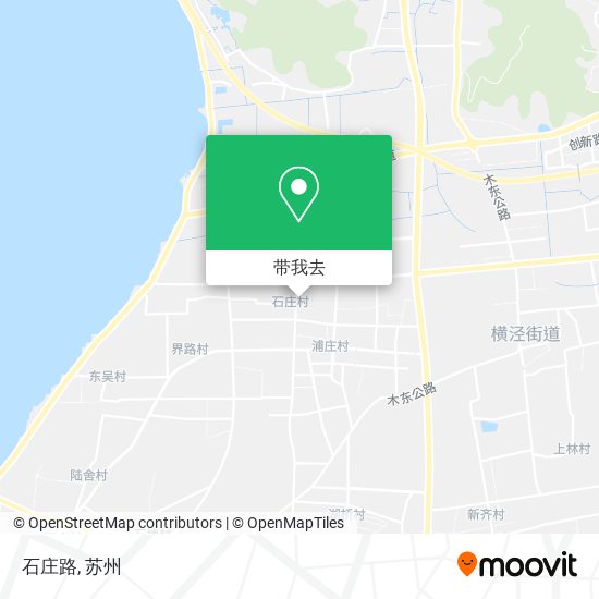 石庄路地图