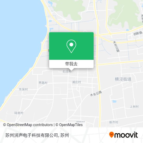 苏州润声电子科技有限公司地图