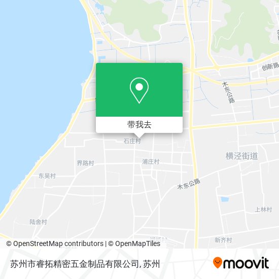 苏州市睿拓精密五金制品有限公司地图