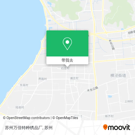 苏州万佳特种绣品厂地图