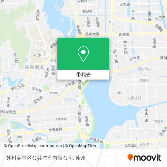 苏州吴中区公共汽车有限公司地图