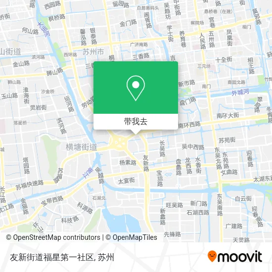 友新街道福星第一社区地图