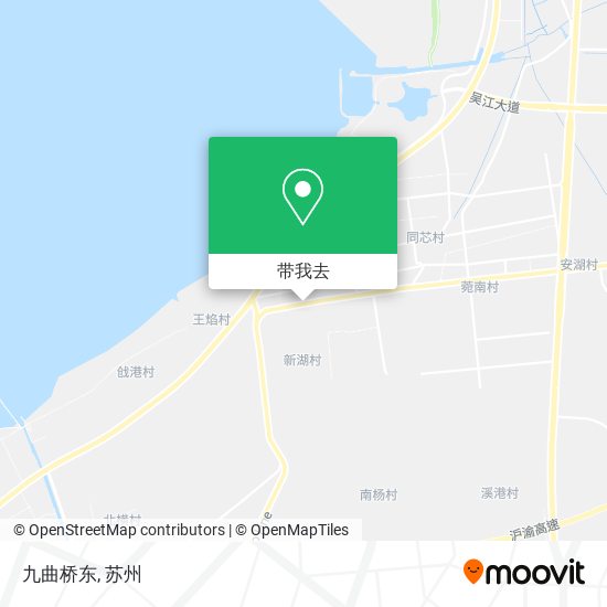 九曲桥东地图
