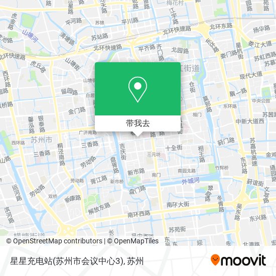 星星充电站(苏州市会议中心3)地图