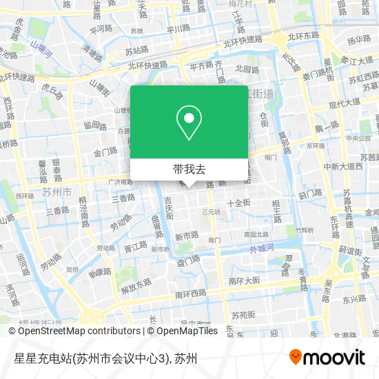 星星充电站(苏州市会议中心3)地图