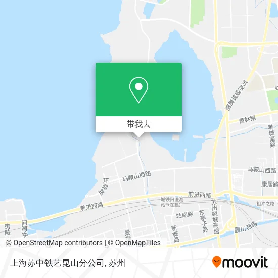 上海苏中铁艺昆山分公司地图