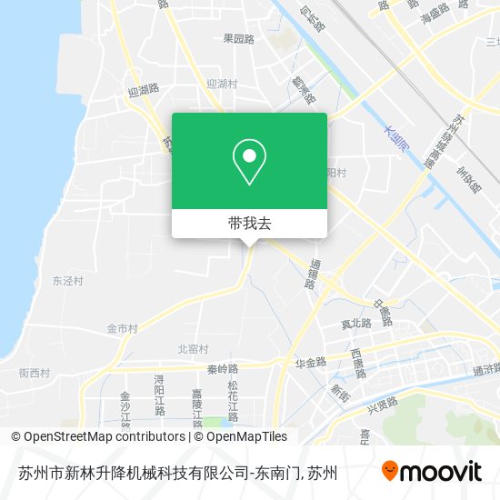 苏州市新林升降机械科技有限公司-东南门地图