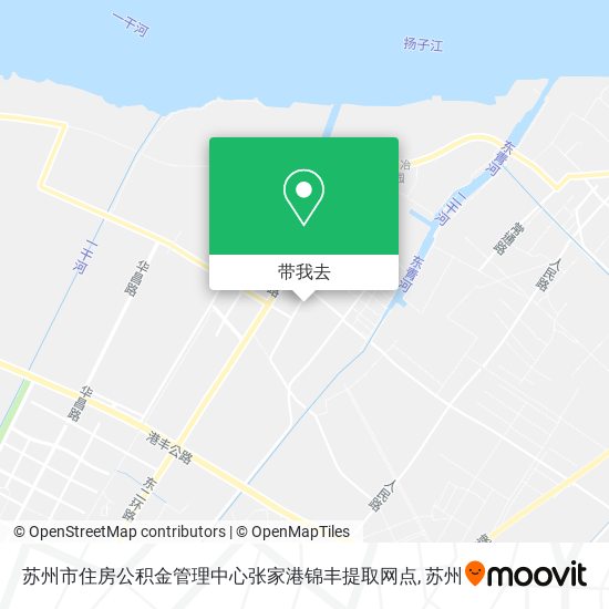 苏州市住房公积金管理中心张家港锦丰提取网点地图