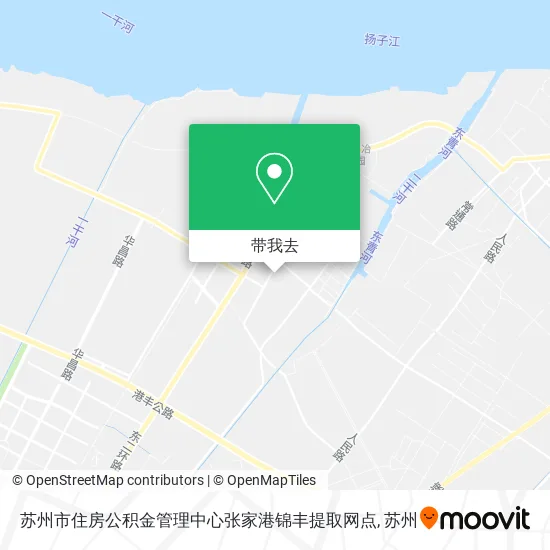苏州市住房公积金管理中心张家港锦丰提取网点地图