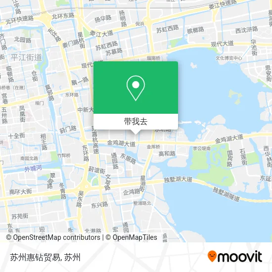 苏州惠钻贸易地图