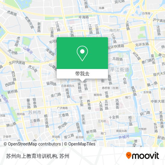 苏州向上教育培训机构地图