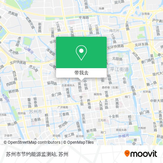 苏州市节约能源监测站地图