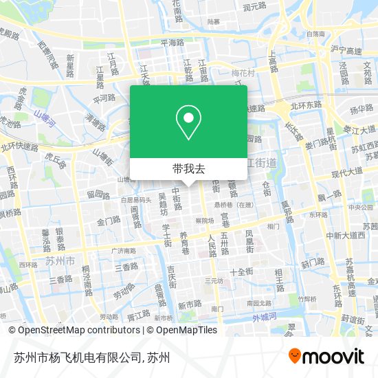 苏州市杨飞机电有限公司地图