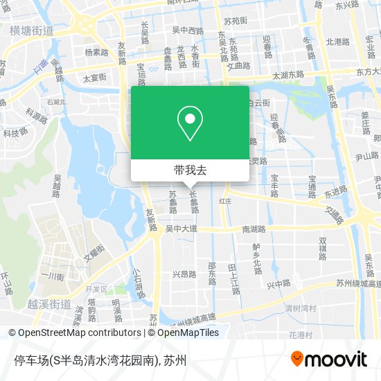 停车场(S半岛清水湾花园南)地图