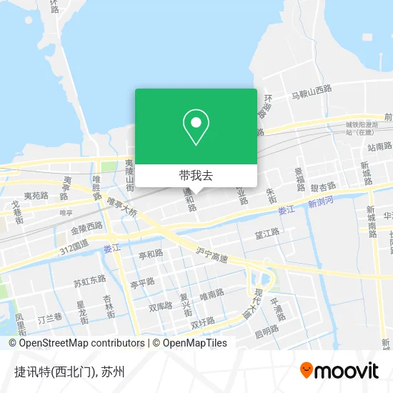 捷讯特(西北门)地图