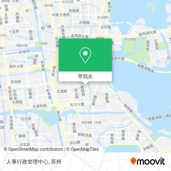 人事行政管理中心地图