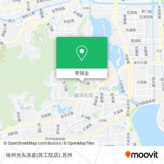 徐州光头凉皮(苏工院店)地图