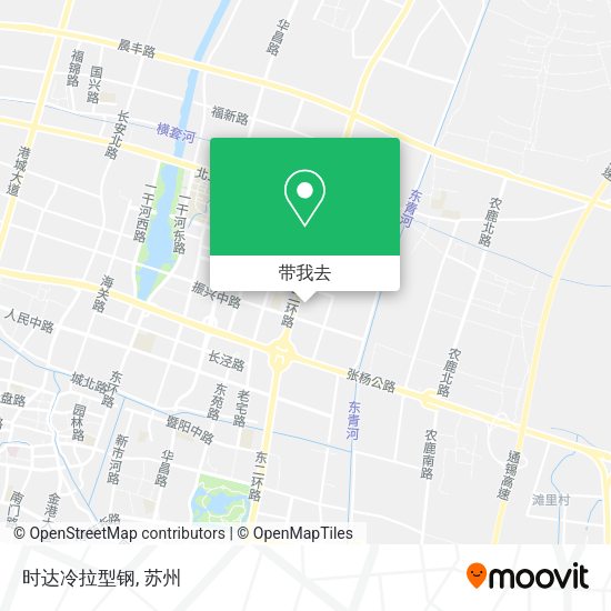 时达冷拉型钢地图