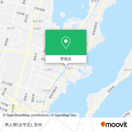 男人帮(太平店)地图