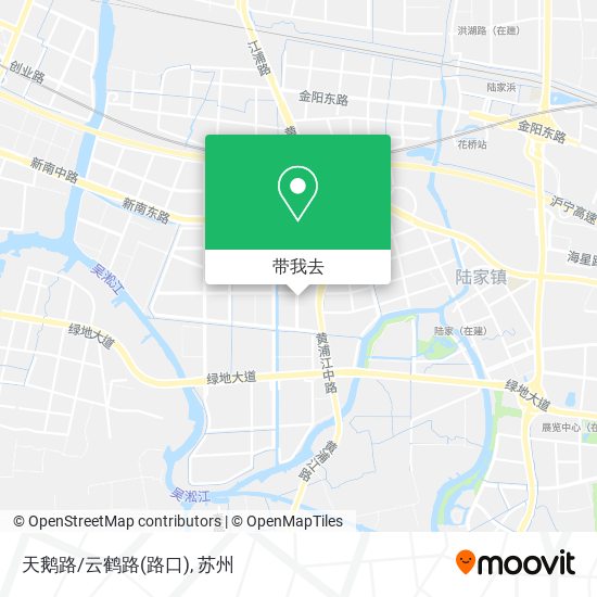 天鹅路/云鹤路(路口)地图