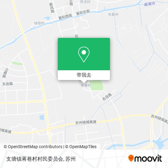 支塘镇蒋巷村村民委员会地图
