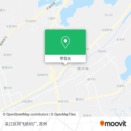 吴江区同飞纺织厂地图