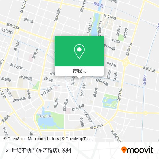 21世纪不动产(东环路店)地图