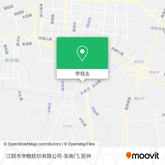 江阴市华晓纺织有限公司-东南门地图
