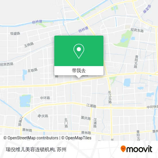 瑞倪维儿美容连锁机构地图