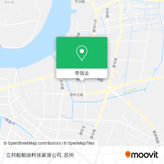 立邦船舶涂料张家港公司地图