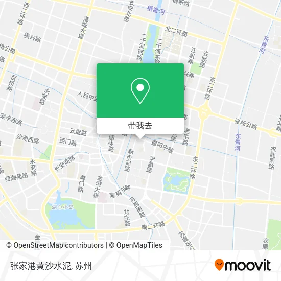 张家港黄沙水泥地图