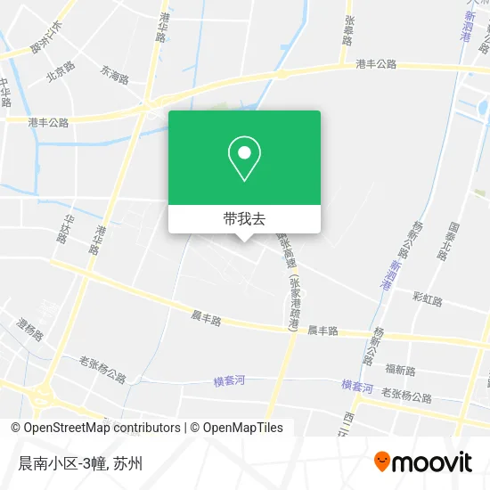 晨南小区-3幢地图