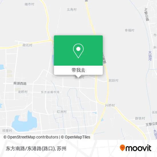 东方南路/东港路(路口)地图