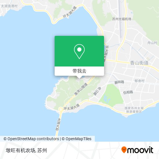 墩旺有机农场地图