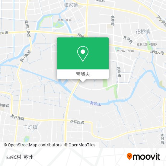 西张村地图