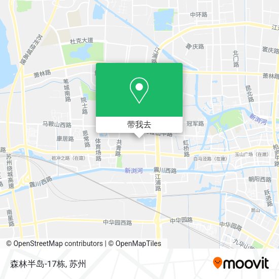 森林半岛-17栋地图