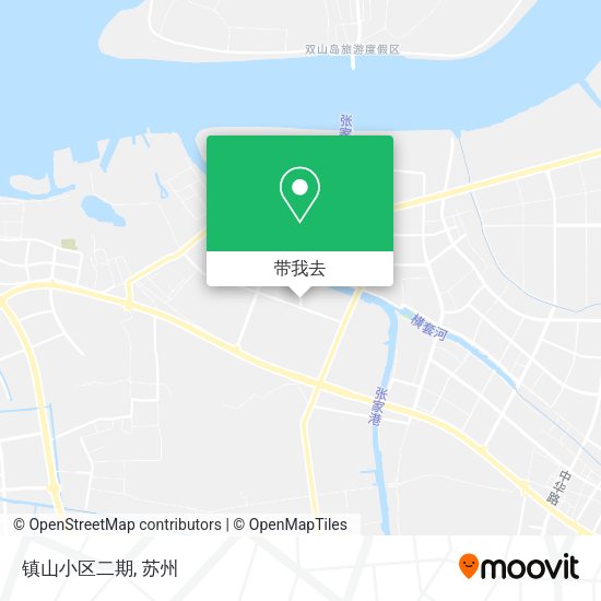 镇山小区二期地图