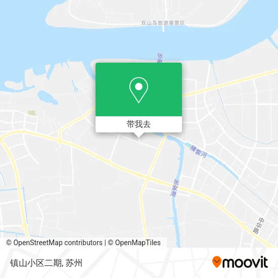 镇山小区二期地图