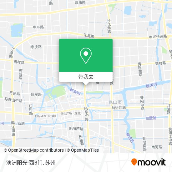澳洲阳光-西3门地图