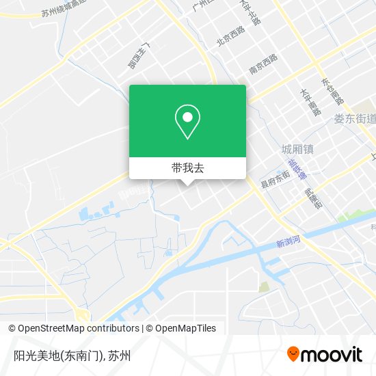 阳光美地(东南门)地图