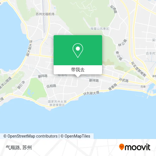 气顺路地图