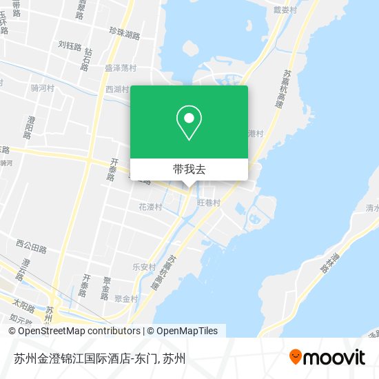 苏州金澄锦江国际酒店-东门地图