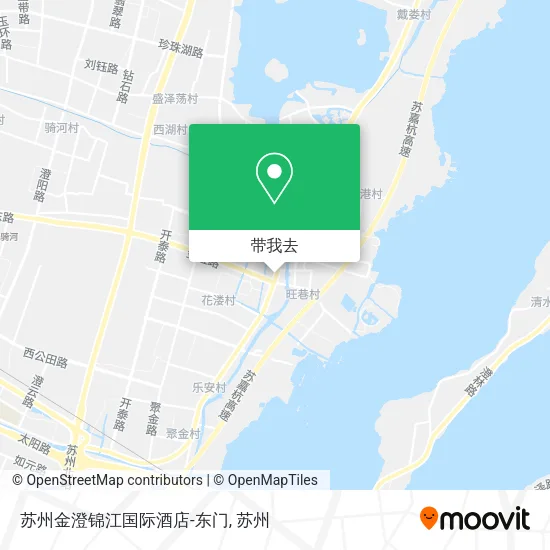 苏州金澄锦江国际酒店-东门地图