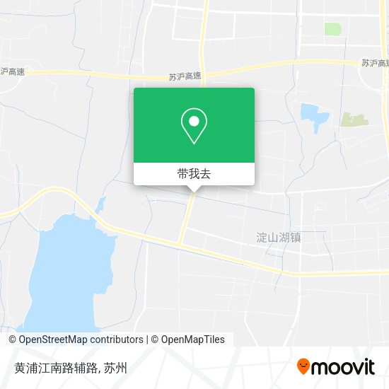 黄浦江南路辅路地图