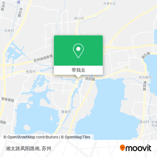 湘太路凤阳路南地图
