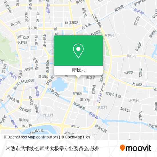 常熟市武术协会武式太极拳专业委员会地图